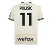 23 24reijnders pulisic fjärde A C Soccer Jerseys Milans Giroud 4th Black Rafa Leao Player Version Football Shirt Men Uniforms 2023 2024 Pulisic Loftus-Cheek Theo