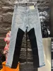 dp2353 DEPT.Hoge kwaliteit herenjeans Distressed Motorcycle biker jean Rock Skinny Slim Gescheurde gatstreep Modieuze slangenborduurwerk Denim broek