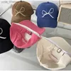 Top kapakları Büyük Brimmed Beyzbol C, Yüz Kapalı Küçük Yaz Güneşlik C Bow Düz Renk Duckbill C Kadınlar ayarlanabilir tatlı sevimli şapka L240314