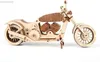 3D-Puzzles 3D-HolzpuzzleMotorrad-DIY-Kit Holzmechanisches Motorradprojekt 3D-Puzzlespielzeug 240314