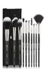 BEILI Zwarte Make-up kwasten set Professionele kwasten Foundation Poeder Contour Oogschaduw make up kwasten CX2007172307912