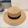 luxe- Nieuwe anti-ultraviolet hoed opvouwbare Holiday Beach Hat hoogwaardige mode dameshoed met brede rand