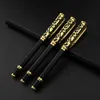 Fountain Penns Fountain PenS High Quality Luxury Metal Ball-Point Pen Sculpture Pattern Roller Pen Office School Stationary Pen Anpassad namn Gift Q240314