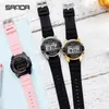 Wristwatches Women Digital Watches Ladies Luxury 50M Waterproof Modern Clock Male Date LED Chronograph Electronic Men