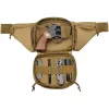 Bags 600D Waterproof Khaki Hunting Accessories Tactical Range Bag Molle System Pack Tools Sling Bag Camping Molle Backpack TaticalBag