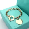 2024 new designer bracelet thickened silver plated heart-shaped bracelet girlfriend souvenirs fashion charm jewelry gift box packaging IE7G