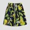 Designer kostym snabbvåg sommarstrandskjorta herr hawaiian semester kortärmad trendig blomma solskyddsmedel täcker set kjqh