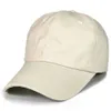 Blank Plain Panel Baseball Cap 100% Cotton Dad Hat For Män Kvinnor Justerbara Basic Caps Gray Navy Black White Beige Red Q0703273P