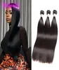 Malaysian Human Hair 3 Bundles Silky Straight 100 Unprocessed Virgin Hair Extensions Mink Malaysian Weaves Hair Wefts3235791