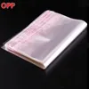 0.05mm OPP sac en plastique auto-adhésif vêtements emballage scellable clair Cellophane mince paquet chemise sac usine en gros 240229