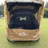 Skydd SUV -bilstam Tält Bakre tält Självdrivning Tour Barbecue Camping Car Tail Extension Tent Sunshade Rainproakt Tran Trunk Tält