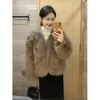 Integrated Mink And Fur Jacket For Women In Winter 2023, Rich Family Heirloom, Imitation Rabbit Fur, Xinji Haining 7006 ,