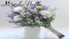 Lilac Lavender Purple Artificial Wedding Bouquet For Brides 2017 Artificial Flowers Bridal Bouquets Trouw Boeket ModaBelle6262644