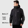 Designer heren Aarcterys jassen met capuchon AArchaeopteryxs Aarcterys Beta Lt heren Gtx hardshell jas buiten wind- en regenbestendig x YYS2