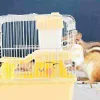 Kafesler Küçük Hamster Cage Guinea Domuzlar Sincap Büyük Sıçan Fare Evcil Hayvan Fareleri Demir Tel Büyük Kafes Cüce Sıçan Evi Çift Tayer Oyuncak