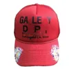 Moda letnia haft haft męskie galeria galeria Krzywna Krzywana Brim Baseball Cap Letters Hat Drukowanie PP6R