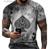 Męskie koszulki T-shube T-shirt 3D Printed Men Overaged Summer Casual Man TS Vintage okrągły szyj