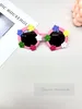 Girls candy color flowers applique sunglasses kids Silicone frame eyewear Summer kids polarization UV400 shade Glasses Z7168