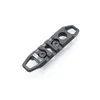 Ma Gaipu Metal 3-slot KEYMOD MLOK Rail Base Hollow Rail Bar Toy Accessories Model