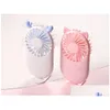 Usb Gadgets Portable Rechargeable Fan Charging Cool Removable Handheld Mini Outdoor Fans Pocket Folding Drop Delivery Computers Networ Ot5Ps