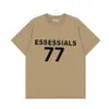 Ess varumärke mens haikyuu t-shirt designer kort ärm essentialsweatshirts sommar runda nack mode tidvatten essientials toppar lösa casual street brev tryck 4026