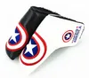 Funda para cabeza de golf Nuevo protector de putter de golf de cuero PU de alta calidad con cubierta de golf bordada con capital estadounidense 2 colores mod7332778 general