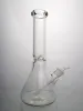 Bong da 7 mm Narghilè per acqua in vetro da 20 pollici Bong da 16 pollici Impianto petrolifero con bicchiere da 14 mm Downstem LL