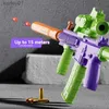 Gun Toys Blowback Gun M416 jouet pistolet balle molle coquille lancer fusil pistolet à air lanceur manuel tir jouet pour adultes garçons cadeaux d'anniversaire yq240314