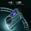 Портативные колонки BV800 Суперпортативный FM-радио Bluetooth-динамик с ЖК-дисплеем Антенна Вход AUX USB-диск TF-карта Музыкальный MP3-плеер 240314