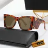 Дизайнерские очки винтажные дизайнерские солнцезащитные очки для мужчин и женщин прозрачные очки жара женские солнцезащитные очки из утолщенного материала модная оправа для очков с оригинальным футляром g