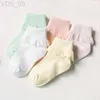 Chaussettes enfants Ladka 5 paires/ensemble chaussettes pour enfants pour filles mode doux confort coton princesse enfants bébé fille chaussettes pour la vie quotidienne 0-5 ans YQ240314