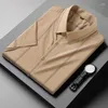 Men's Casual Shirts Stripe Shirt Summer Thin Fashion Business Short Sleeve Loose Simple Male Tops Plus Size 5XL 6XL 7XL 8XL 10XL