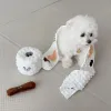 Leksaker husdjurssimulering toalettpapper husdjur leksak poop plockning dräkt hund plysch leksak katt dold mat squeak interaktiva förnödenheter