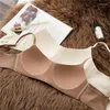 Bras WEIRDO Thin Seamless Women'S Bra Female Push Up Underwear Tube Top Lingerie Beauty Back Support Non-Wire Solid Elastic