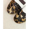 Designer Leopard Print Sambaba Wales Bonner Bonner Vintage Trainer Low Sneakers non glissé à la mode à la mode classique Femmes Femmes Chaussures décontractées