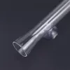 Feeders Shrimp Feeding Tube Aquarium Clear Glass Fish Food Feeder For Aquarium Fish Tank Fish Food Feeding Tube With 2pcs Suction Cups