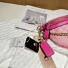 Snygga handväskor från toppdesigners unika Dign Bag Ny bred axelband Singel Crossbody Saddle Fashion Maillard Dumpling