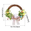 Decoratieve bloemen Paaskrans Eierboog Rustieke voordeur Garland Ornament Decoraties Welkomstbord