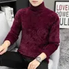 Chandails pour hommes Zongke Turtleneck Hommes Vêtements Col Haut Pull Pull à col roulé pour hommes Vintage Knit Turtle Neck Man Vêtements 2023 AutomneLF231114L2402