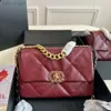 Borsa di design Borsa a tracolla Catena Pochette con patta Borsa a mano Borse C Portafoglio a quadri Borsa in filo di velluto Doppie lettere Vita solida Striscia quadrata Donna Lusso HandbEEE