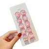 Hair Accessories 10PCS/Set Girls Cute Cartoon Flower Small Elastic Bands Kids Ponytail Tie Rubber Fashion Set