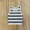 Summer Streak Knit Camisole Kobiety Szczupły luksusowe dzianinowe bluzki