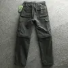 Мужские брюки Джамбо-джемпер с широкими штанинами и прямыми брюками
