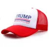 I lager snabb leverans Trump hatt 2024 U.S. Presidentval val cap party hattar gör Amerika bra igen mesh sport caps 0314