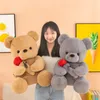 25cm Bedtime Toys Valentines Stuffed Animal Plush Love Teddy Bear Plush Doll