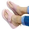 Summer Designer Womens Slippers Sandals Low Heel Solid Color Indoor Outdoor Bathroom Womens Shoes Flip Flops 240311