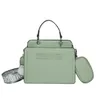バッグトートハンドバッグ女性デザイナーショルダースティーブ財布とバケツハットメガネセットラグジュアリーPUレザーハンドバッグ