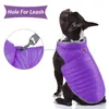 Omkeerbaar donsjack voor kleine honden Twee kleuren reflecterende winterhondenkleding voor grote honden Chihuahua-jas voor huisdieren Franse Bulldog-vest 240301