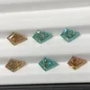 Lösa ädelstenar GRA -certifierade Moissanite Kite Cut Multicolor VVS1 Handgjorda Premium Gems Diamond Test passerade Gemstone för smyckenillverkning