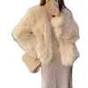 Autumn/Winter New Faux 2023 Fox Fur Grass Women's Short Haining Youth Fashion Coat Slimming 9738